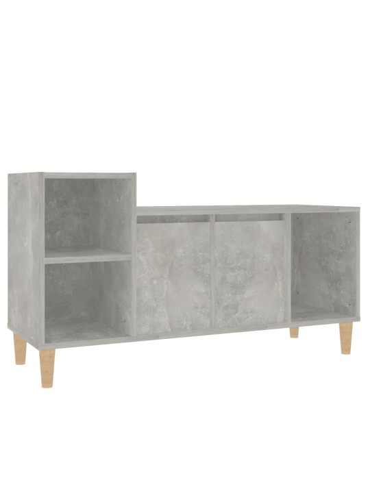 TV skříňka betonově šedá 100x35x55 cm kompozitní dřevo