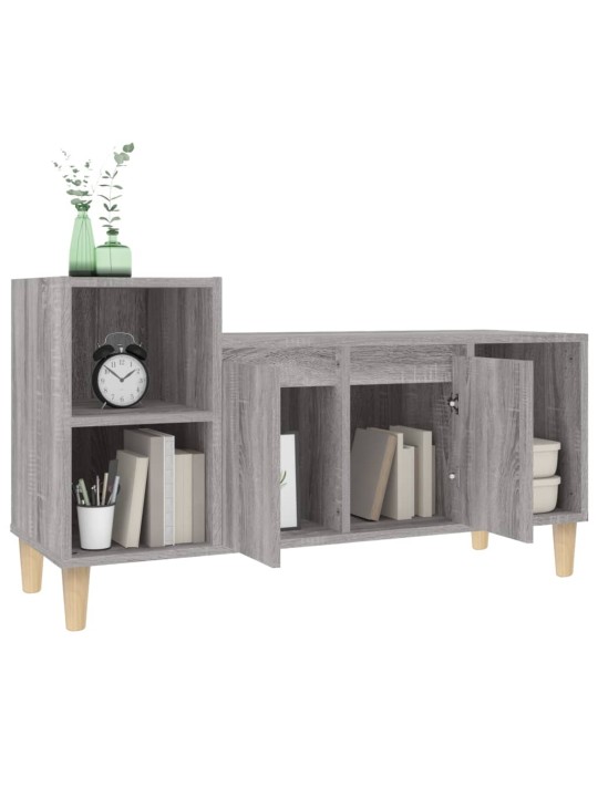 TV skříňka šedá sonoma 100x35x55 cm kompozitní dřevo