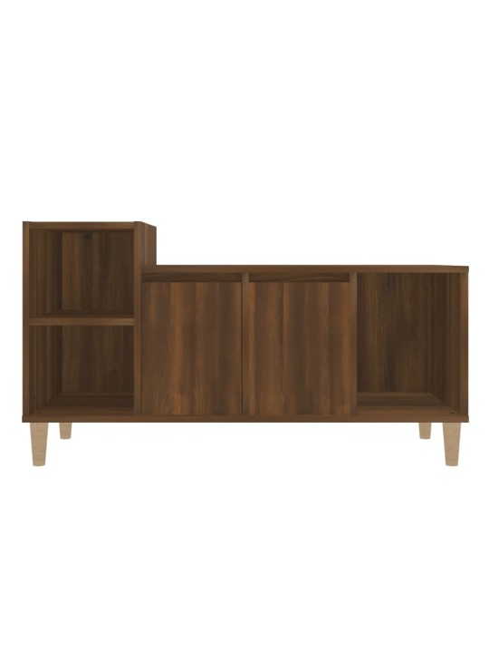 TV skříňka hnědý dub 100x35x55 cm kompozitní dřevo