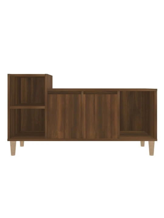 TV skříňka hnědý dub 100x35x55 cm kompozitní dřevo