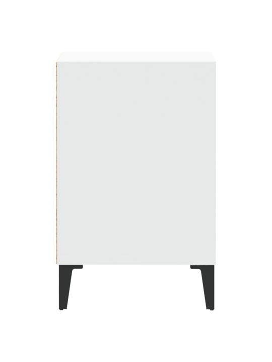 TV skříňka bílá 100x35x55 cm kompozitní dřevo