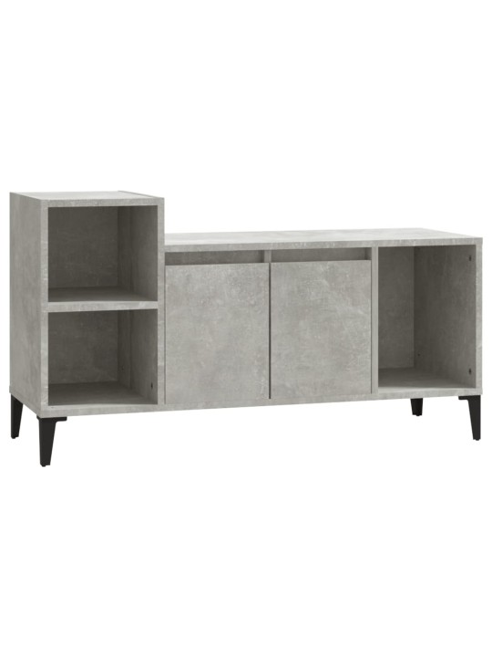 TV skříňka betonově šedá 100x35x55 cm kompozitní dřevo