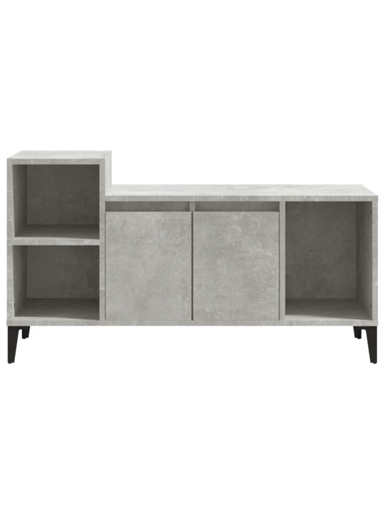 TV skříňka betonově šedá 100x35x55 cm kompozitní dřevo