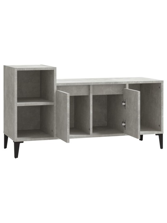 TV skříňka betonově šedá 100x35x55 cm kompozitní dřevo