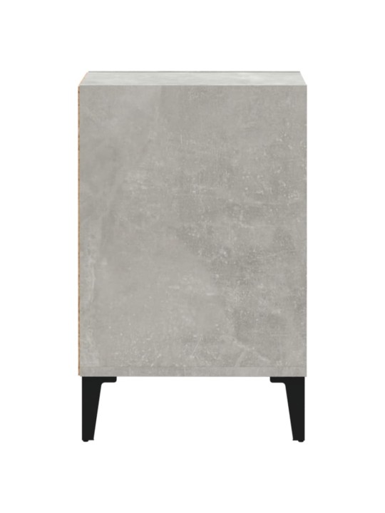 TV skříňka betonově šedá 100x35x55 cm kompozitní dřevo