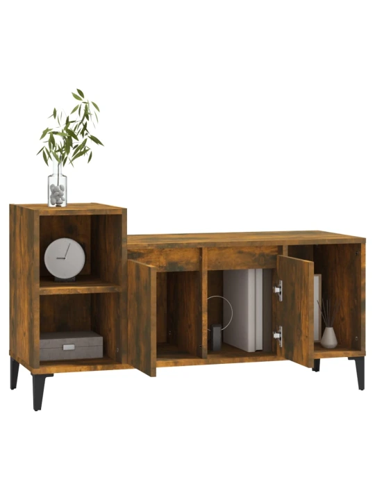 TV skříňka kouřový dub 100x35x55 cm kompozitní dřevo