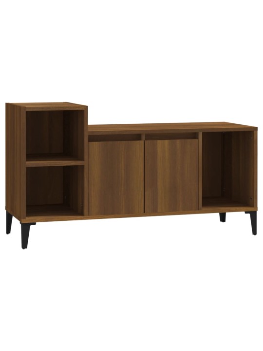 TV skříňka hnědý dub 100x35x55 cm kompozitní dřevo