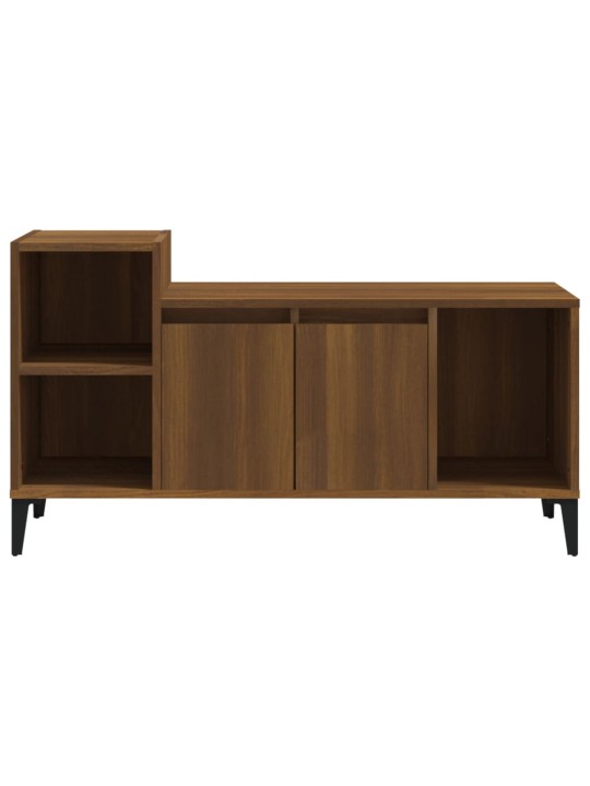 TV skříňka hnědý dub 100x35x55 cm kompozitní dřevo