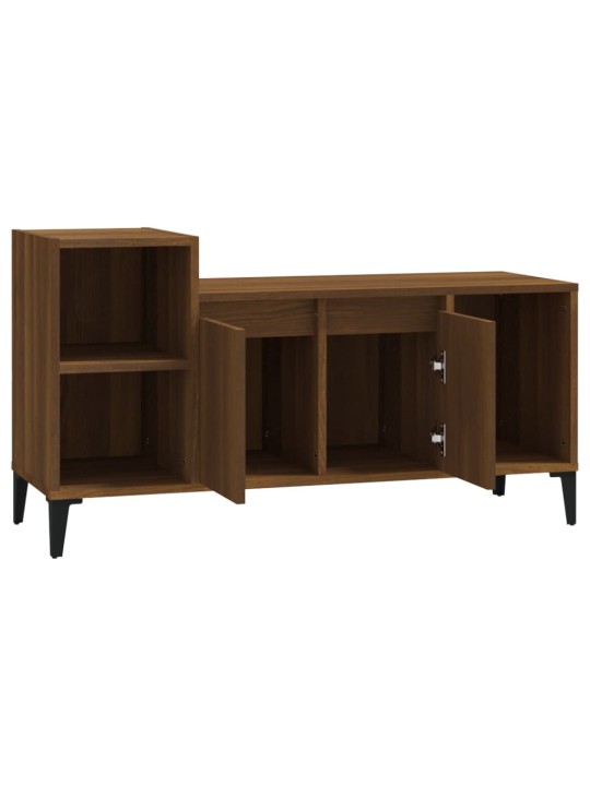 TV skříňka hnědý dub 100x35x55 cm kompozitní dřevo