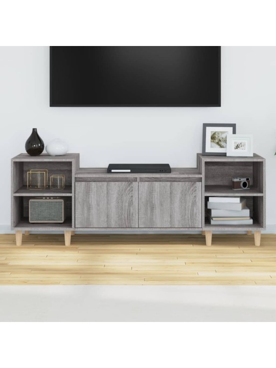 TV skříňka šedá sonoma 160x35x55 cm kompozitní dřevo