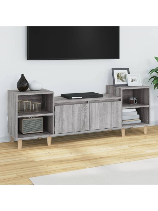 TV skříňka šedá sonoma 160x35x55 cm kompozitní dřevo