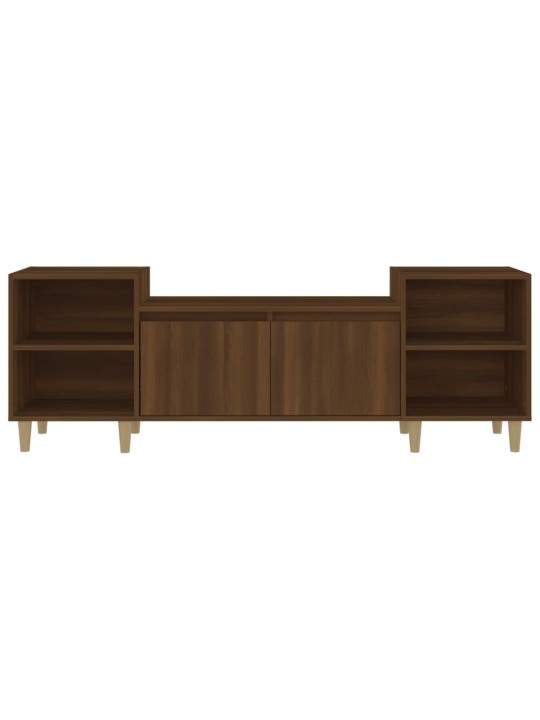 TV skříňka hnědý dub 160x35x55 cm kompozitní dřevo