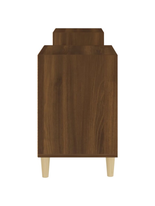 TV skříňka hnědý dub 160x35x55 cm kompozitní dřevo
