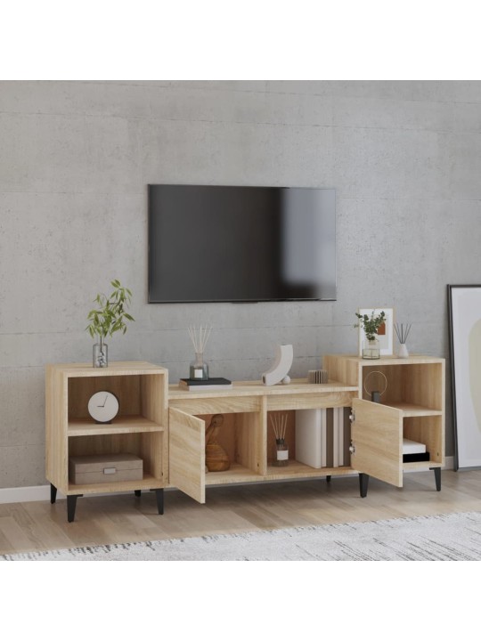 TV skříňka dub sonoma 160x35x55 cm kompozitní dřevo