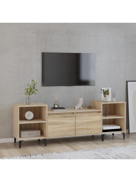 TV skříňka dub sonoma 160x35x55 cm kompozitní dřevo