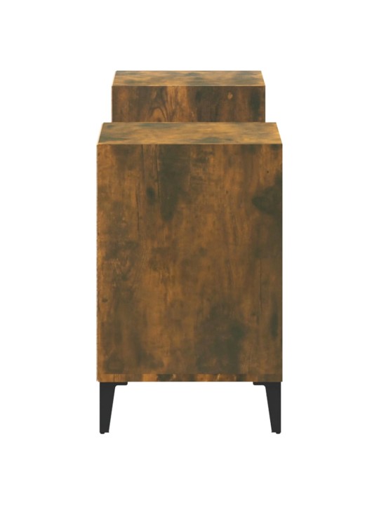 TV skříňka kouřový dub 160x35x55 cm kompozitní dřevo