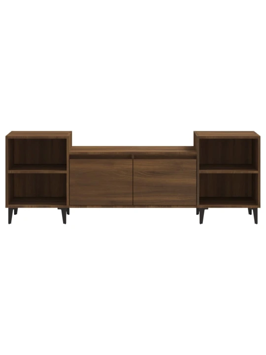 TV skříňka hnědý dub 160x35x55 cm kompozitní dřevo