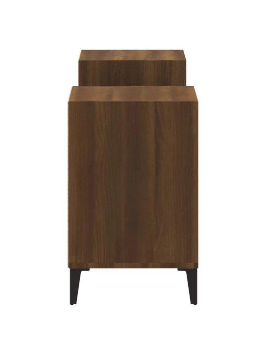 TV skříňka hnědý dub 160x35x55 cm kompozitní dřevo