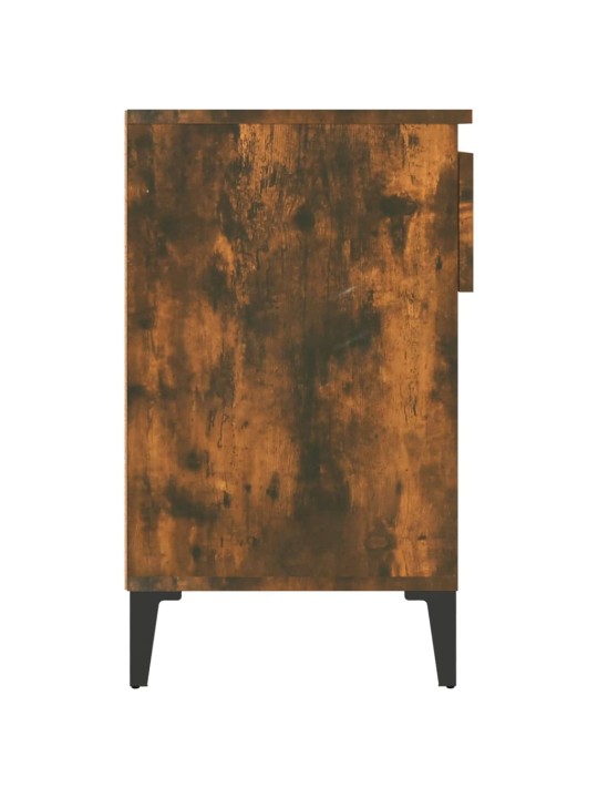 Botník kouřový dub 102x36x60 cm kompozitní dřevo