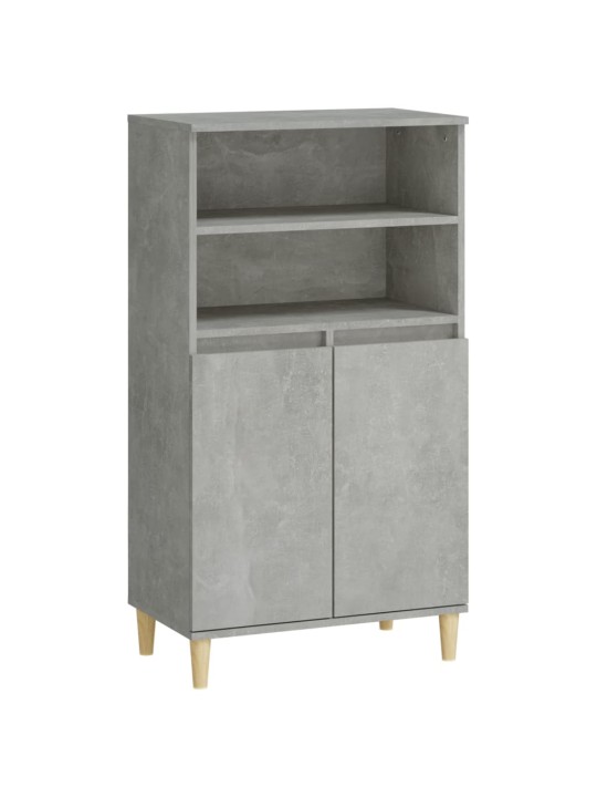 Skříň highboard betonově šedá 60 x 36 x 110 cm kompozitní dřevo