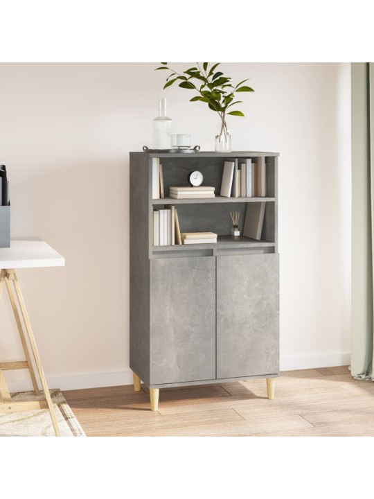 Skříň highboard betonově šedá 60 x 36 x 110 cm kompozitní dřevo