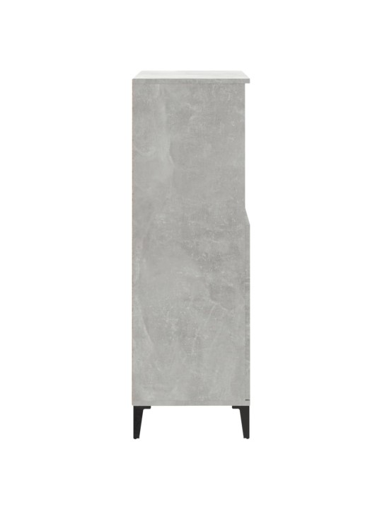 Skříň highboard betonově šedá 60 x 36 x 110 cm kompozitní dřevo