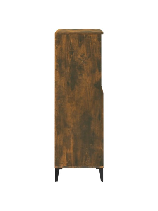 Skříň highboard kouřový dub 60 x 36 x 110 cm kompozitní dřevo
