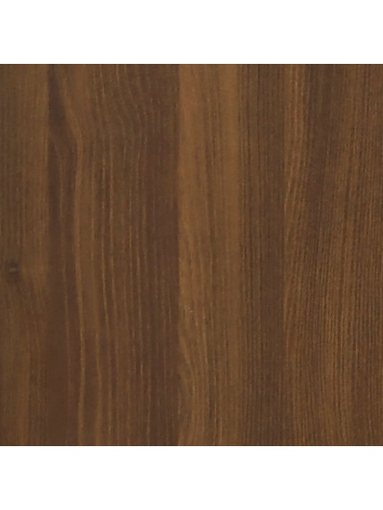 Skříň highboard hnědý dub 40 x 36 x 110 cm kompozitní dřevo