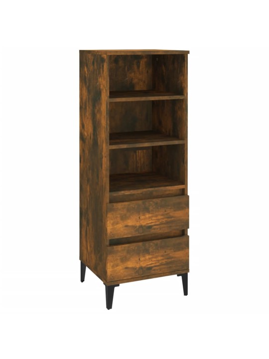 Skříň highboard kouřový dub 40 x 36 x 110 cm kompozitní dřevo