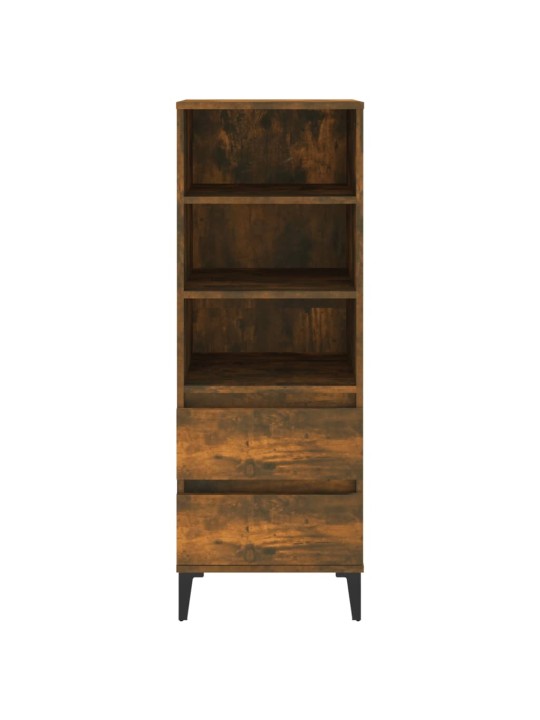 Skříň highboard kouřový dub 40 x 36 x 110 cm kompozitní dřevo