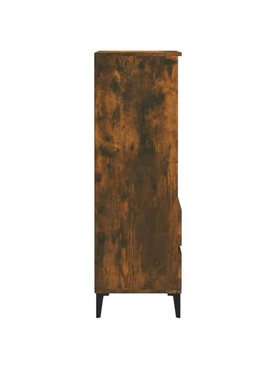 Skříň highboard kouřový dub 40 x 36 x 110 cm kompozitní dřevo