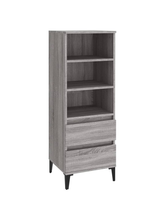 Skříň highboard šedá sonoma 40 x 36 x 110 cm kompozitní dřevo