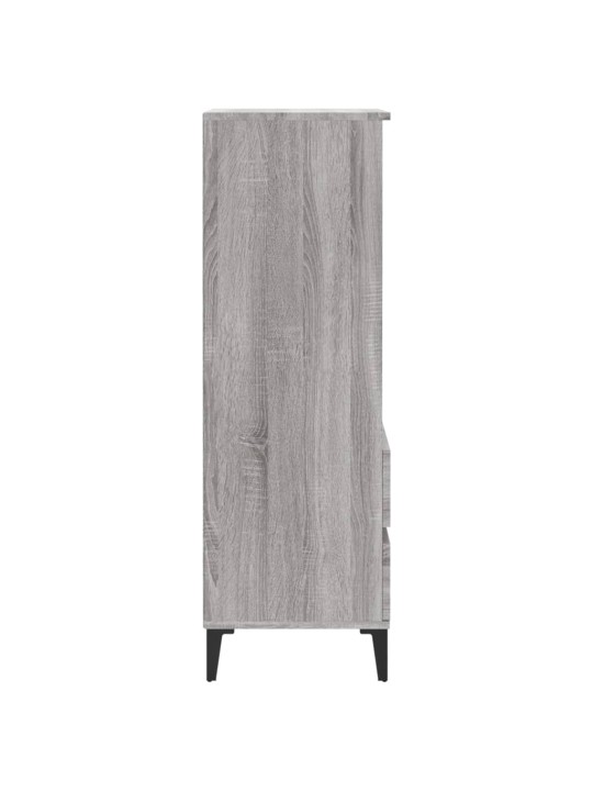 Skříň highboard šedá sonoma 40 x 36 x 110 cm kompozitní dřevo