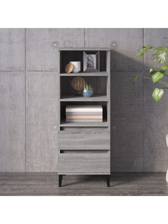 Skříň highboard šedá sonoma 40 x 36 x 110 cm kompozitní dřevo