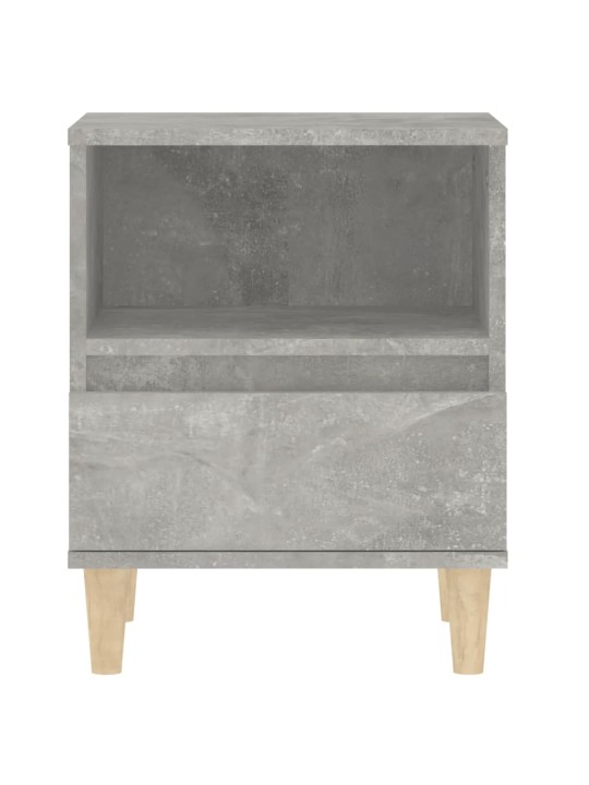 Noční stolky 2 ks betonově šedé 40 x 35 x 50 cm