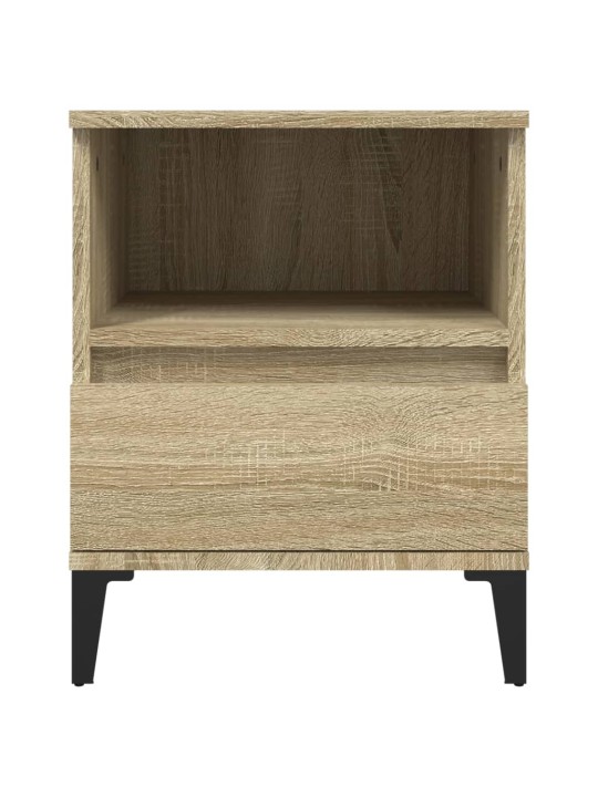 Noční stolky 2 ks dub sonoma 40x35x50 cm