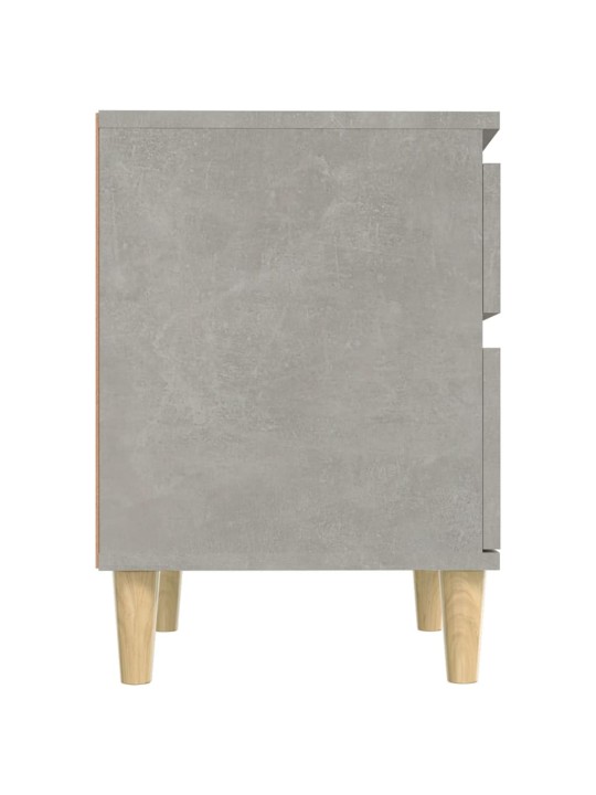 Noční stolky 2 ks betonově šedé 40 x 35 x 50 cm