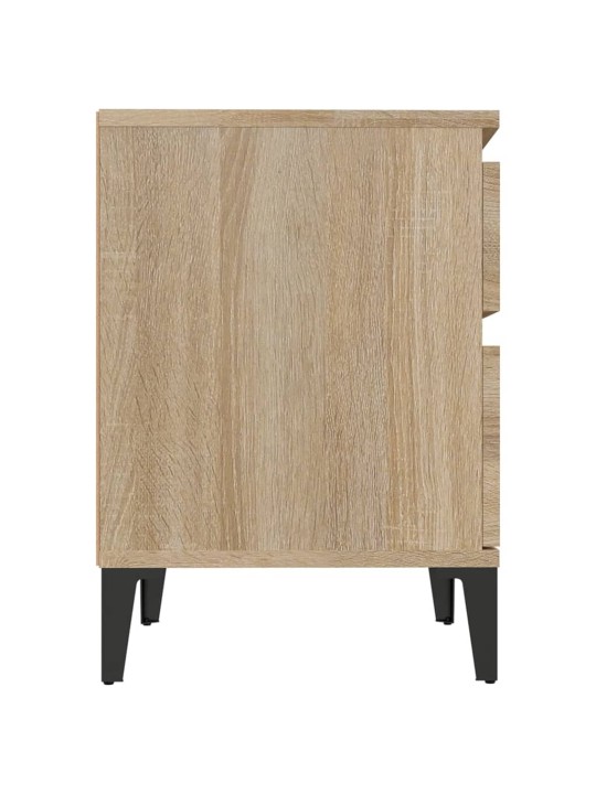 Noční stolky 2 ks dub sonoma 40x35x50 cm