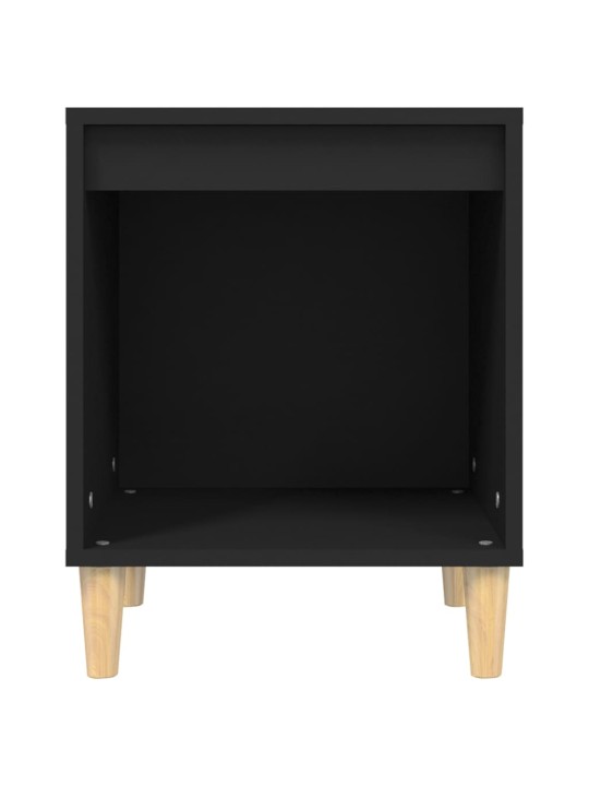Noční stolky 2 ks černé 40x35x50 cm