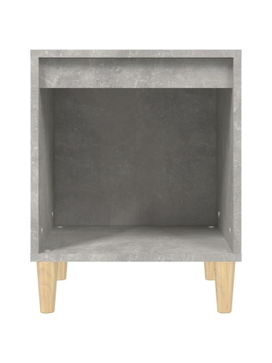 Noční stolky 2 ks betonově šedé 40 x 35 x 50 cm