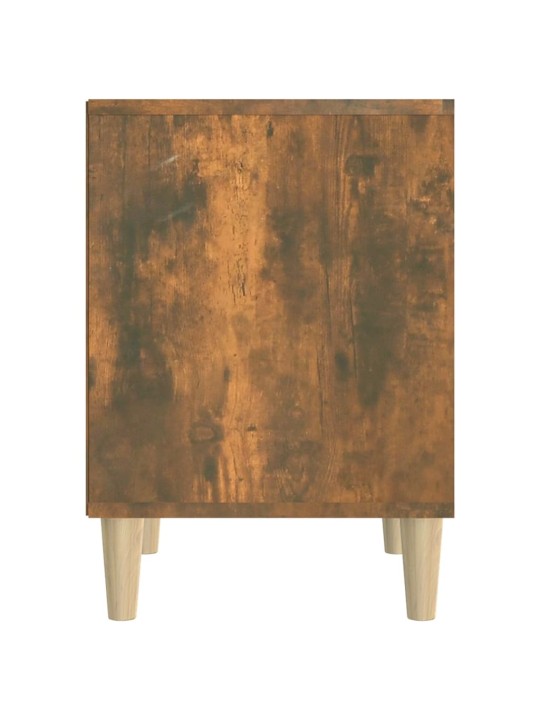 Noční stolky 2 ks kouřový dub 40x35x50 cm