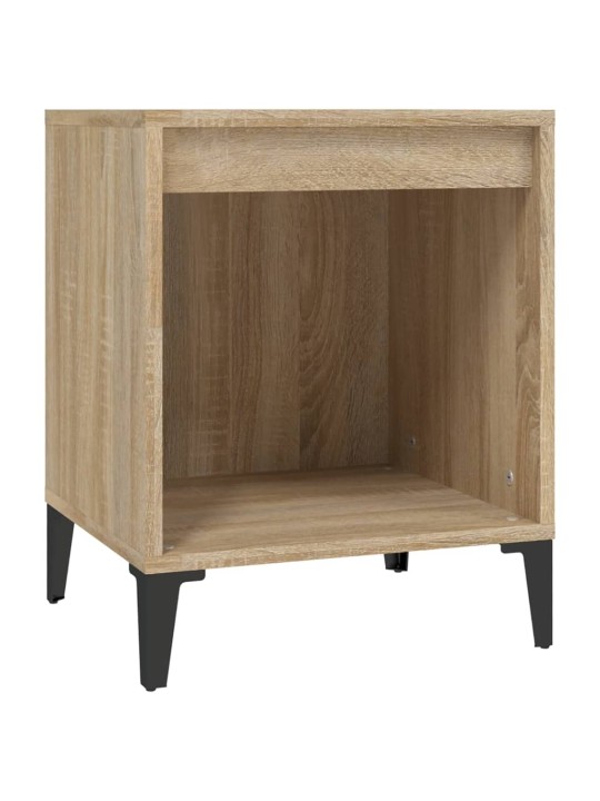Noční stolky 2 ks dub sonoma 40x35x50 cm
