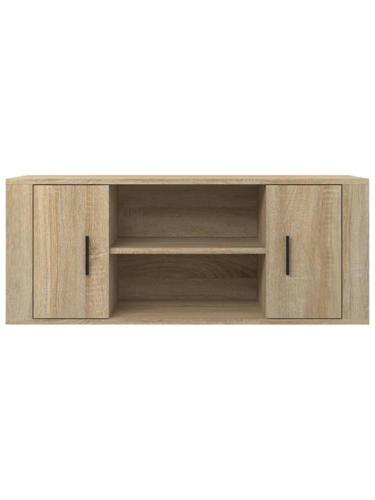 Tv skříňka dub sonoma 100 x 35 x 40 cm kompozitní dřevo