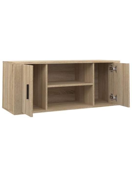 Tv skříňka dub sonoma 100 x 35 x 40 cm kompozitní dřevo