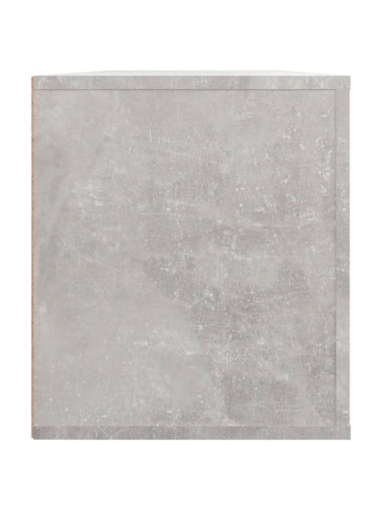 TV skříňka betonově šedá 100x35x40 cm kompozitní dřevo