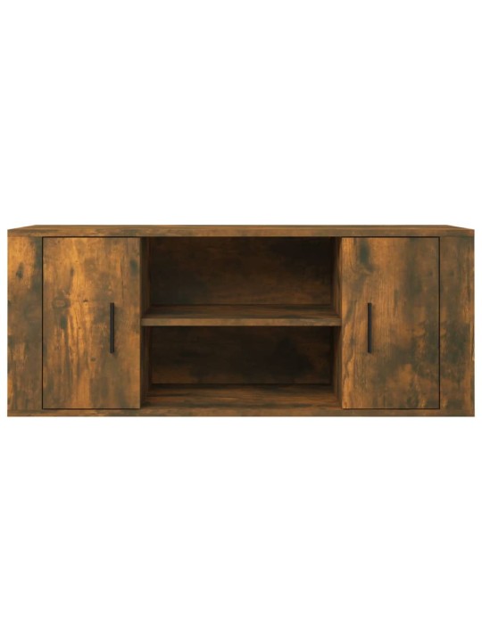 TV skříňka kouřový dub 100 x 35 x 40 cm kompozitní dřevo