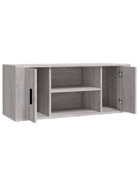 TV skříňka šedá sonoma 100 x 35 x 40 cm kompozitní dřevo
