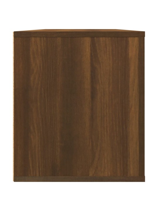 TV skříňka hnědý dub 100 x 35 x 40 cm kompozitní dřevo