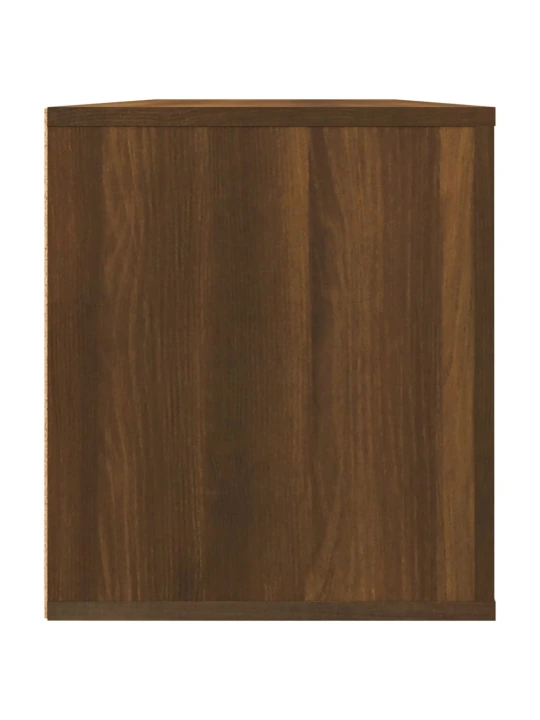 TV skříňka hnědý dub 100 x 35 x 40 cm kompozitní dřevo