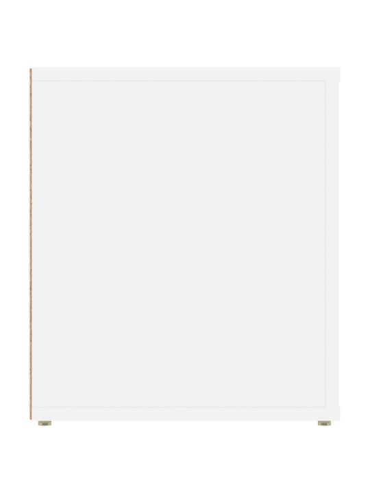 TV skříňka bílá 100 x 35 x 40 cm kompozitní dřevo